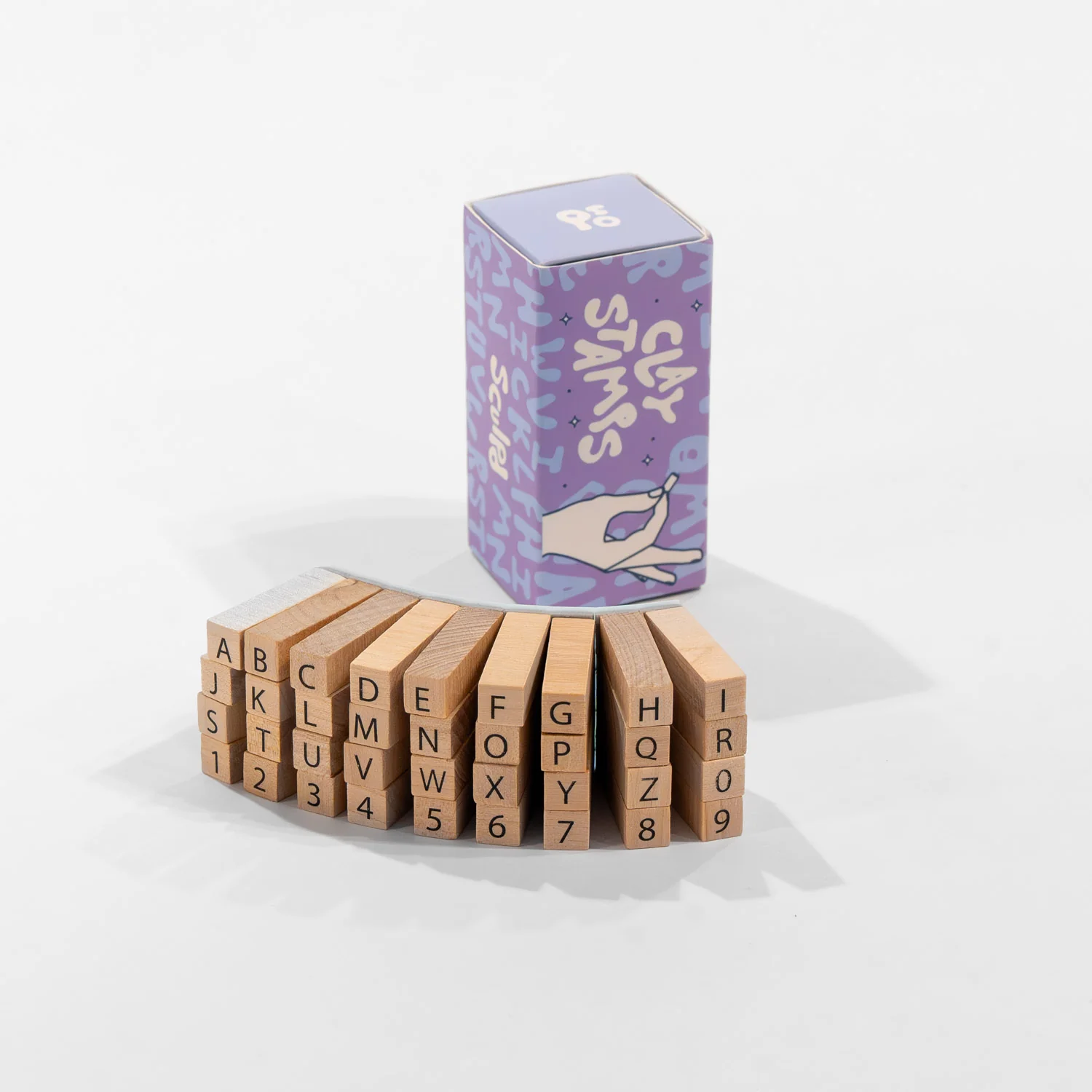 Clay Letter Stamp Sets - Image 3